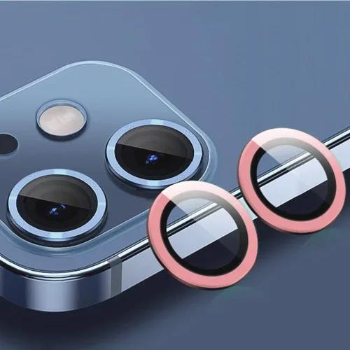Vista 50 de Compatible con iPhone 11 Pro/11Pro Max/12 Pro Luminous Camera Lens Protector Ultra Thin Película de vidrio templado Protector de pantalla de cámara