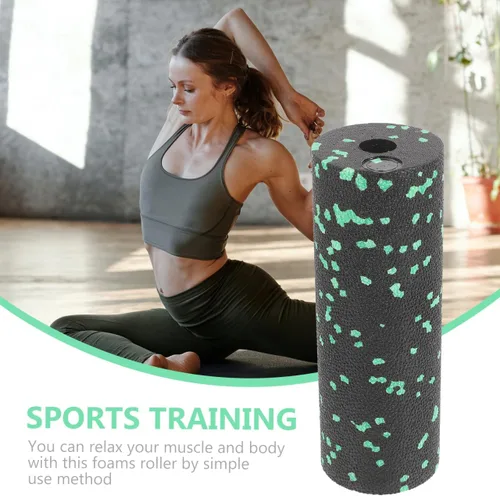 Vista 3 de Toddmomy Mini rodillo muscular de 5.9 pulgadas, columna de yoga, rodillo de espuma para relajación muscular, recuperación después del entrenamiento