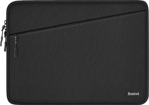 Vista 9 de Funda para portátil de 14 pulgadas, resistente al agua, con bolsillo Negro