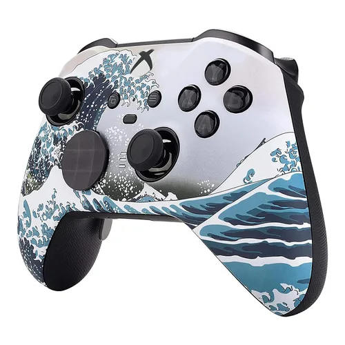 Vista 3 de Custom Controllerzz Elite Series 2 Controller Compatible With Xbox One, Xbox Series S and Xbox Series X (Waves)
