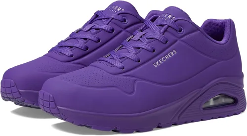 Vista 4 de Skechers UNO-Night Shades - Zapatos deportivos para mujer, Morado, 6.5