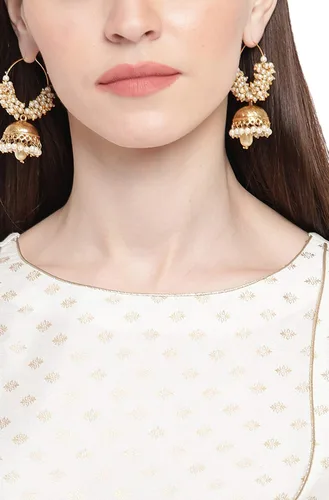 Vista 7 de Janasya Indian Anarkali Kurta - Anarkali de seda para mujer