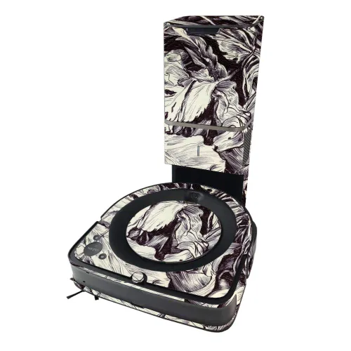 Vista 13 de MIGHTY SKINS MightySkins Skin compatible con iRobot Roomba s9+ Vacuum - Angry Ripple Cubierta de vinilo duradera y única Fácil de aplicar