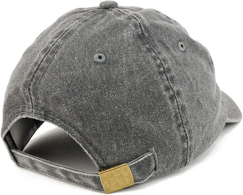 Vista 3 de Trendy Apparel Shop Juego de 2 gorras teñidas con pigmentos para mamá y papá