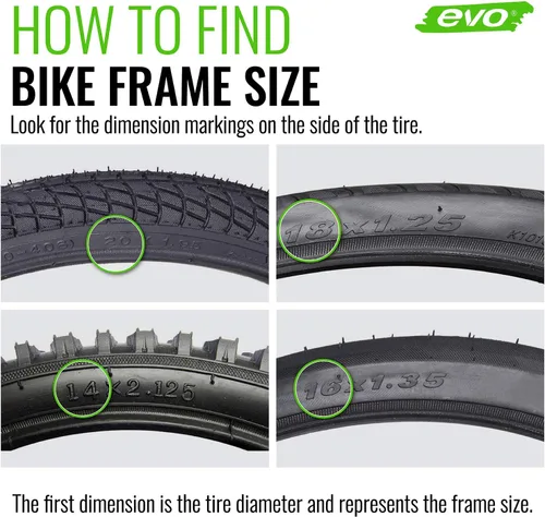 Vista 5 de evo Soporte de bicicleta - Soporte de eje de acero para bicicletas de 20" almacenamiento de bicicletas para interiores