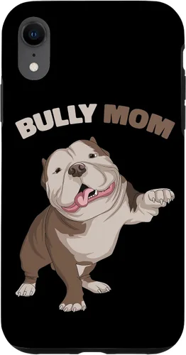 Vista 25 de American Bully Mom Dog Mama Funny Women Case for iPhone 17