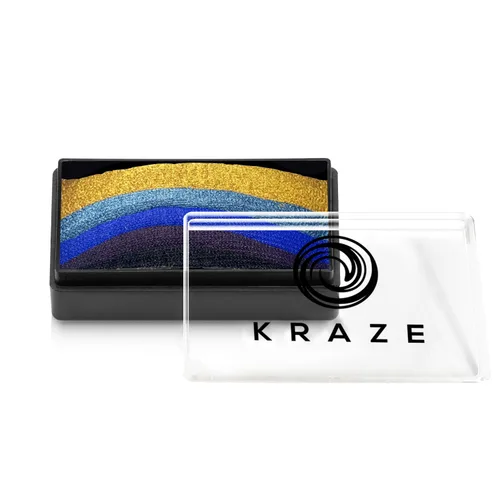 Vista 13 de Kraze FX Dome Stroke The Royal Family - Cleopatra (0.88 oz), pintura profesional de cara y cuerpo de un solo trazo, pintura facial y corporal