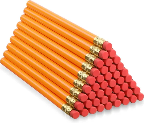 Vista 9 de Fainne 48 lápices jumbo, lápiz de madera con núcleo negro para carpinteros, trabajadores de la construcción, carpinteros, enmarcadores