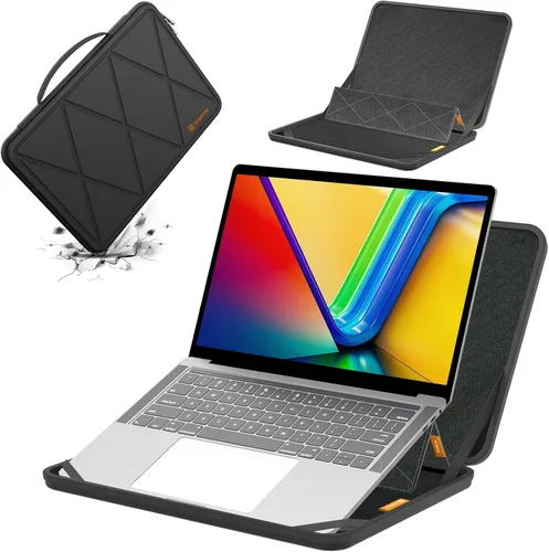 Vista 43 de Smatree MS75T Hard EVA Case with Stand for 15.3 inch Lenovo Yoga Slim 7i MS - Negro