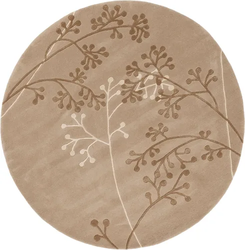 Vista 10 de SAFAVIEH Soho Collection - Alfombra redonda de 6 pies, color gris, lana hecha a mano, ideal para zonas de alto tráfico en sala de estar, dormitorio