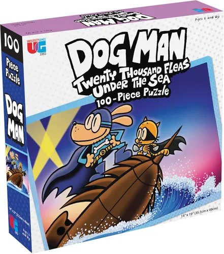 Vista 7 de Dog Man Adventures - Rompecabezas de 100 piezas para niños a partir de 6 años