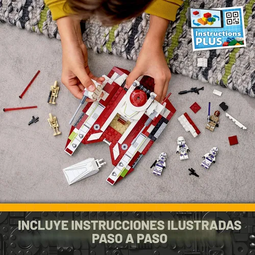 Vista 7 de Lego Star Wars Tanque de Combate Fighter de la República (75342)