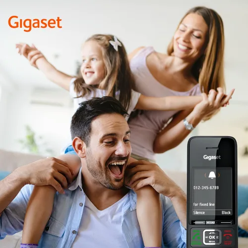 Vista 6 de Gigaset Comfort 552H - Auricular adicional - Cargador - Elegante teléfono inalámbrico para base DECT - Fabricado en Alemania - Función manos libres