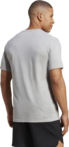 Vista 2 de adidas Camiseta con logotipo de Training Essentials Feel Ready para hombre