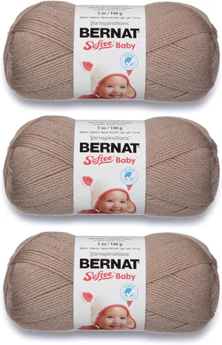 Vista 24 de Bernat Softee - Ovillo de lana para bebé, 5 onzas, calibre 3 ligero, color verde hierba