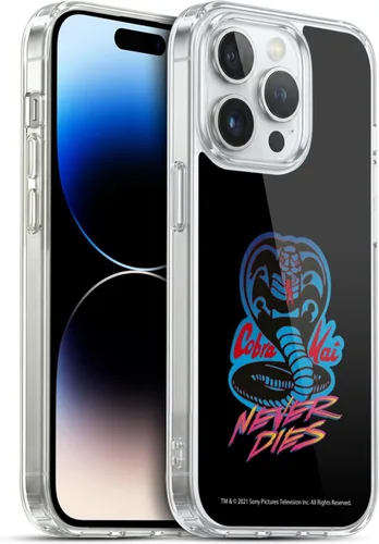 Vista 50 de Head Case Designs Funda de gel suave con licencia oficial de Cobra Kai Eagle Fang Logo Key Art compatible con Apple iPhone 7 Plus/iPhone 8 Plus