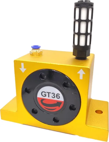Vista 9 de GT8 G 1/8" serie de oro industrial de los vibradores neumáticos GT-8 de la turbina del aire del vibrador neumático neumático neumático de la turbina