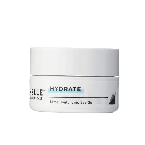 Vista 3 de MyChelle Dermaceuticals Gel de ojos ultra hialurónico (0.45 onzas líquidas), rica hidratación para piel seca con ácido hialurónico vegano, ayuda a
