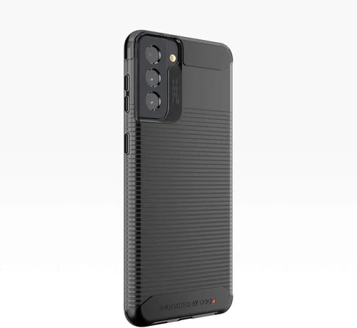 Vista 7 de Gear4 ZAGG - Funda ligera y elegante, con protección superior, inferior y esquinas con D3O, para Samsung Galaxy S21 Ultra 5G, color humo (702007328)