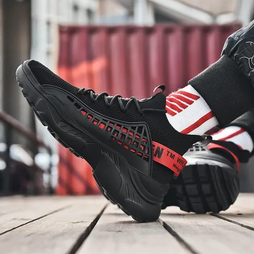 Vista 6 de XIDISO - Zapatos deportivos modernos para hombre, informales, para correr o caminar