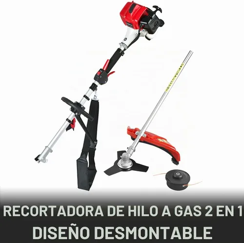 Vista 8 de PowerSmart Wacker de malezas de gas de 26cc, ancho de corte de 16 pulgadas