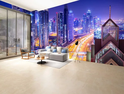 Vista 15 de FLFK Murales de pared 3D, autoadhesivos, autoadhesivos, removibles, para decoración moderna del hogar, 78.7 x 59 pulgadas B1231