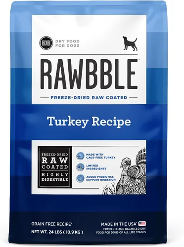 Vista 12 de Comida seca para perros BIXBI Rawbble, de ternera, 1.8 kg - Fabricado en EE. UU. sin comidas de carne ni rellenos - Comida cruda para perros