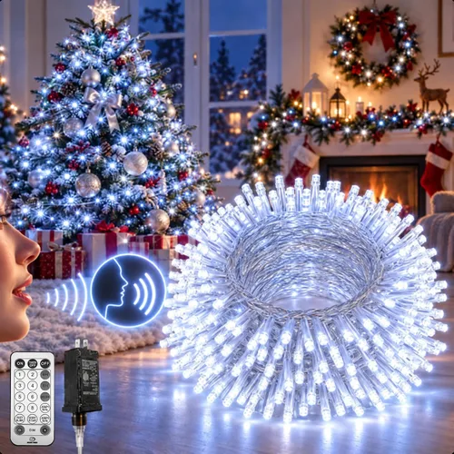 Vista 23 de 120LED 44FT Smart Color Cambio de Halloween Cadena de luces RGB App