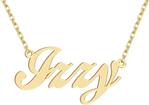 Vista 164 de Personalized Custom Name Pendant Necklace Stainless Steel for Women