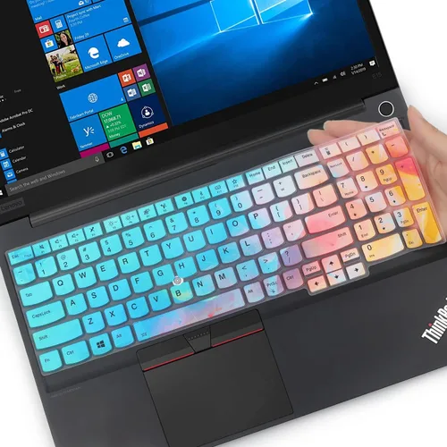 Vista 14 de Funda de teclado para Lenovo ThinkPad E15 Gen 4/3/2, ThinkPad L15 Gen 2/1, ThinkPad T15 T15p T15g P15s P15s P15v Gen 3/2/1, ThinkPad E580 E590 E595