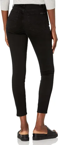 Vista 2 de 7 For All Mankind Jeans Gwen Squiggle de cintura alta para mujer