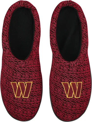 Vista 108 de FOCO NFL - Pantuflas para hombre con suela Cupsole tejidas en poliéster