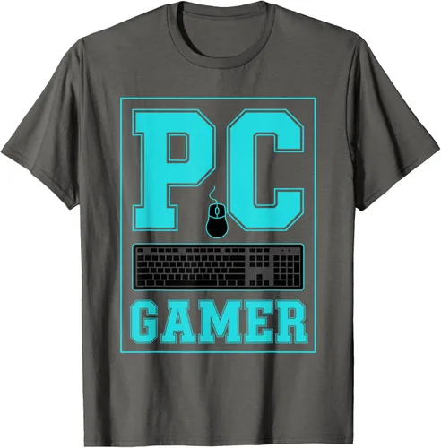 Vista 115 de PC Gamer Gaming Teclado Ratón Esports Computer Fan Camiseta