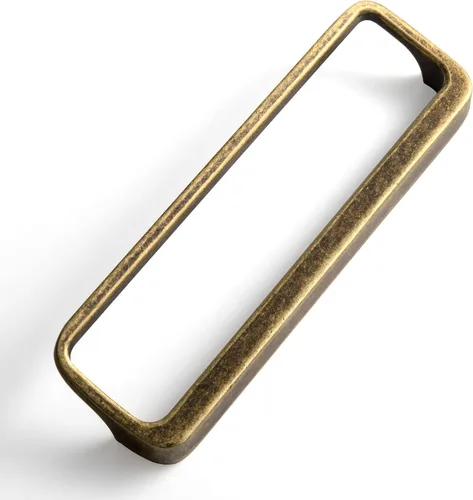 Vista 8 de Goo-Ki - Tiradores para armario de latón antiguo con centros de agujero de 0.6" (16MM), tiradores retro de aleación de zinc para cajones, armarios