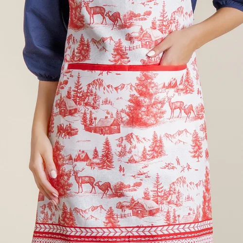 Vista 328 de Maison d' Hermine Delantales para mujer con bolsillo, 100% algodón (27.50 x 31.50 pulgadas)
