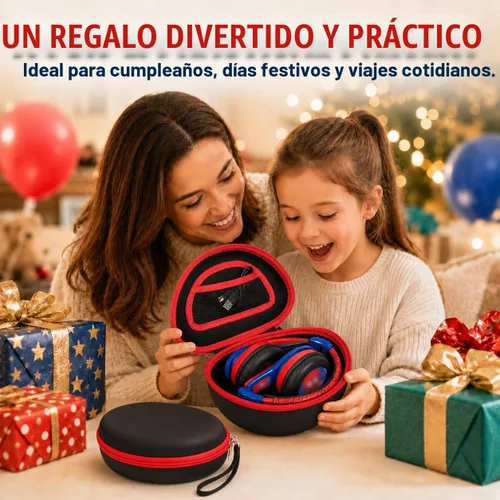Vista 9 de ANKHOH Funda de auriculares para niños eKids, para auriculares Beats Solo4, color negro