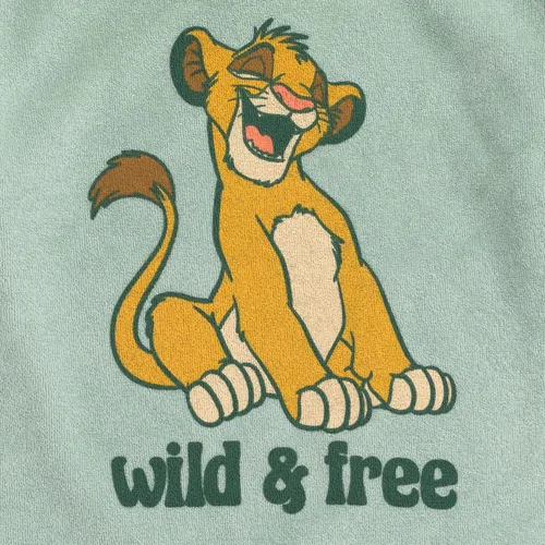 Vista 6 de Disney Lion King Mickey Mouse Simba - Camiseta para bebé, pantalones cortos y gorro, 3 piezas, recién nacido a bebé