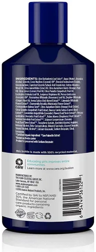 Vista 2 de Avalon Organics - Complejo Acondicionador Espesante, Biotina B, 14 Oz (Paquete de 2)
