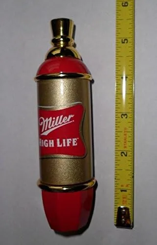 Vista 2 de Miller High Life Shotgun Mini Pub estilo cerveza grifo mango barril marcador