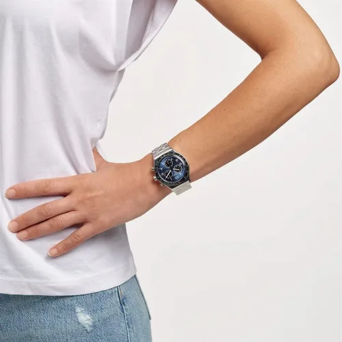 Vista 9 de Swatch Relojes Unisex Adulto Mod. Yvs423Gc, plateado, YVS423GC