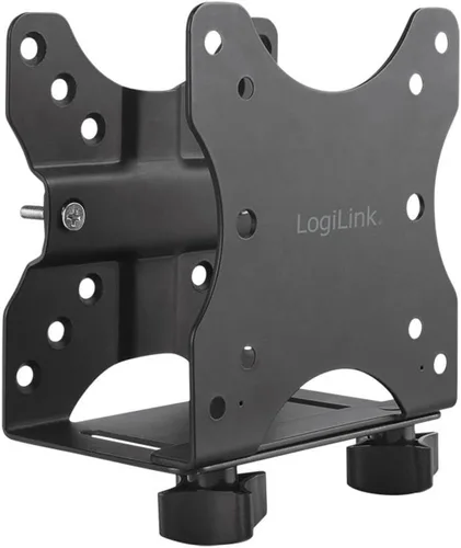 Vista 45 de Logilink BP0077 Soporte de escritorio para monitor dual (2 vías) (13-27 pulgadas), brazo 13.465 in negro