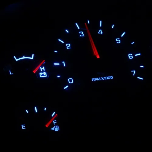 Vista 3 de HERCOO Bombillas LED azules para medidor de instrumentos, velocímetro, compatible con Dodge Ram 1500 2500 3500 2002-2006