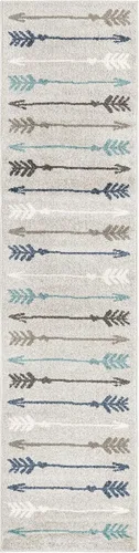 Vista 9 de Unique Loom - Tapete con diseño abstracto, informal, moderno y contemporáneo de la colección otoñal, alargado de 2 pies 6 pulgadas x 10 pies, diseño