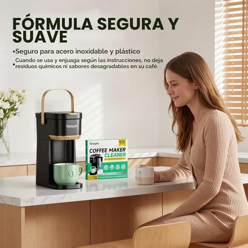 Vista 6 de Tastyle Tabletas limpiadoras descalcificadoras para cafetera, 30
