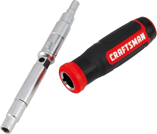 Vista 3 de CRAFTSMAN Destornillador de tuerca con enchufes de doble extremo, 6 en 1, MM (CMHT68022)