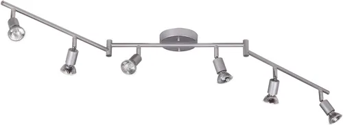Vista 15 de Globe Electric - Iluminación con luces de riel, 58932 Plateado mate