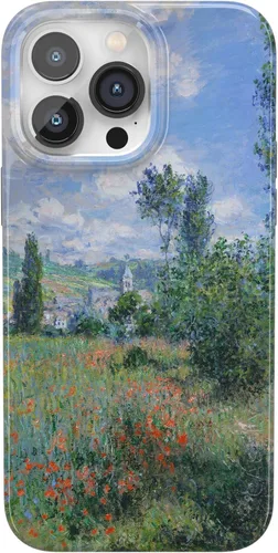Vista 128 de Casely iPhone 14 Pro Case All Boo'd Up Purple Ghost Compatible with MagSafe Classic Ultra Thin Design