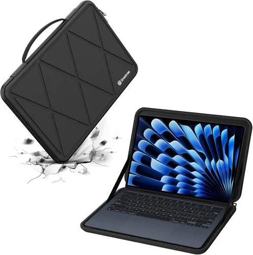 Vista 9 de Smatree Funda Protectora de EVA Rígida Compatible para MacBook Pro de Apple de 15.4 pulgadas 2019/2018/2017/2016, para MacBook Pro A1990/A1707
