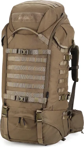 Vista 9 de Mardingtop Mochila de senderismo con marco interno de 90L Negro
