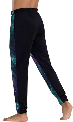 Vista 5 de Pantalones deportivos geométricos tribales aztecas para hombre, pantalones deportivos divertidos, pantalones casuales de entrenamiento